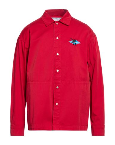 Department Five Department 5 Man Shirt Red Size 38 Cotton
