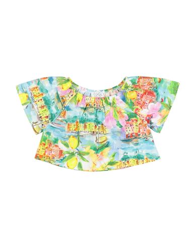 Magil Toddler Girl Top Green Size 6 Cotton In Green