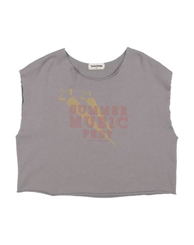 Shop Tocoto Vintage Toddler Girl Sweatshirt Grey Size 4 Cotton