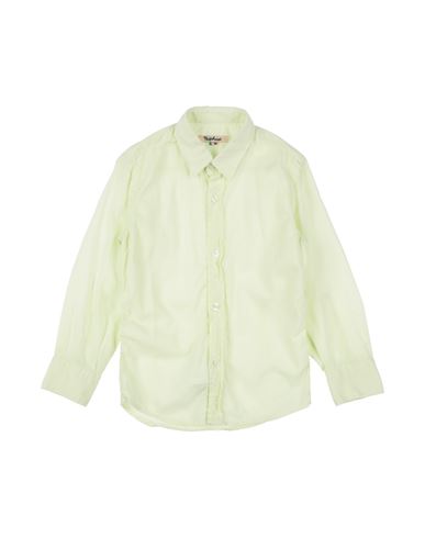 Nupkeet Toddler Boy Shirt Light Green Size 6 Cotton In Green