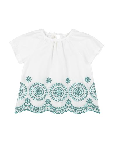 Zhoe & Tobiah Toddler Girl Top White Size 6 Cotton In White