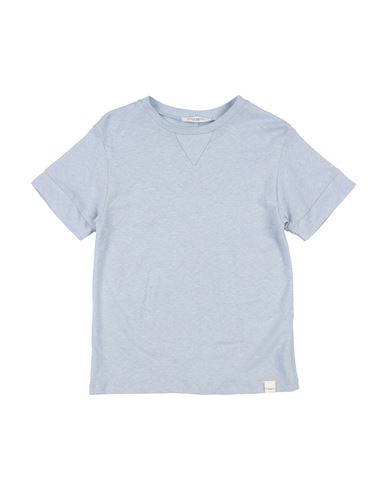 Paolo Pecora Toddler Boy T-shirt Sky Blue Size 6 Linen, Cotton In Blue