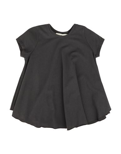Fiorile Toddler Girl T-shirt Charcoal Size 6 Cotton, Elastane In Grey