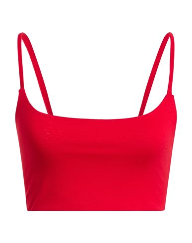 Vicolo Woman Top Red Size Onesize Viscose, Elastane In Red