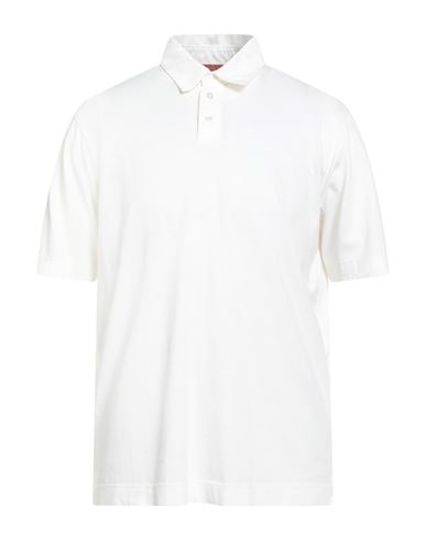 Daniele Fiesoli Man Polo Shirt White Size L Cotton In White