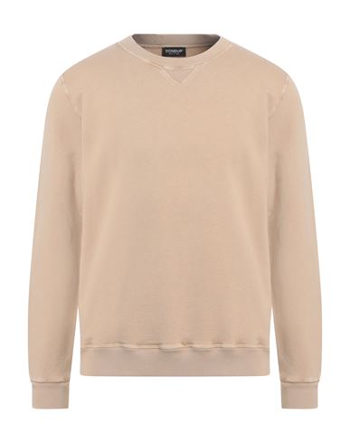 Dondup Man Sweatshirt Sand Size L Cotton In Beige
