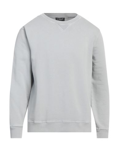 Dondup Man Sweatshirt Light Grey Size M Cotton In Grey