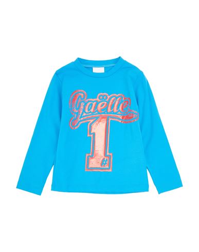 Gaelle Paris Gaëlle Paris Toddler Boy T-shirt Azure Size 6 Cotton, Elastane In Blue