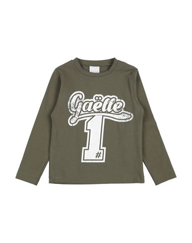 Gaelle Paris Gaëlle Paris Toddler Boy T-shirt Military Green Size 6 Cotton, Elastane In Green