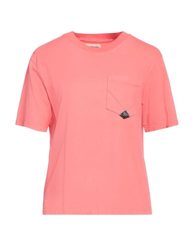 Roy Rogers Roÿ Roger's Woman T-shirt Salmon Pink Size L Cotton In Pink