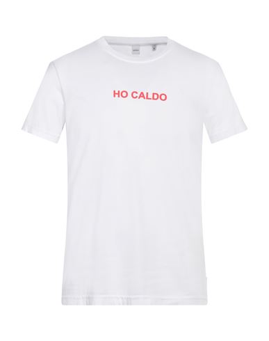 Shop Aspesi Man T-shirt White Size M Cotton