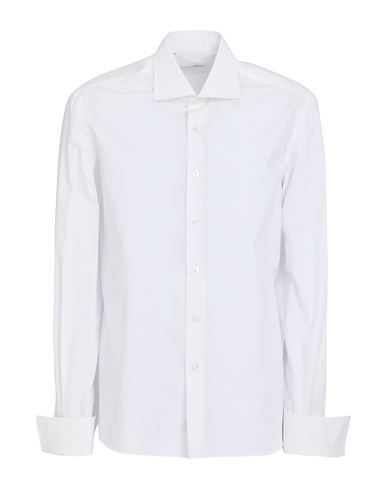 ERRICO FORMICOLA NAPOLI ERRICO FORMICOLA NAPOLI MAN SHIRT WHITE SIZE 17 ½ COTTON 
