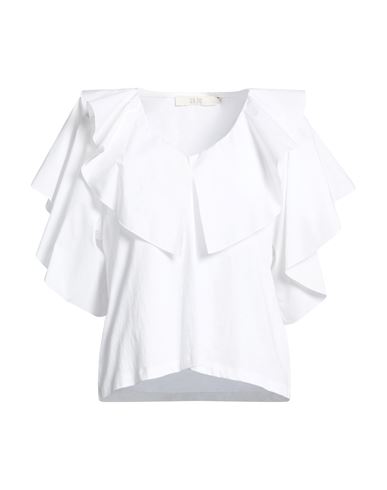 19.70 Nineteen Seventy Woman Top White Size L Cotton