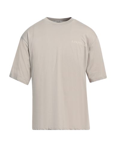 A Paper Kid Logo-print Drop-shoulder T-shirt In Grey