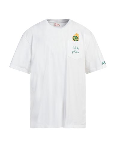 Shop Mc2 Saint Barth Man T-shirt White Size Xxxl Cotton