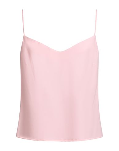 Clips Woman Top Pink Size 10 Polyester, Elastane In Pink