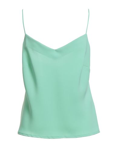 Clips Woman Top Light Green Size 10 Polyester, Elastane In Green