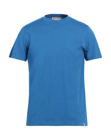 PIACENZA CASHMERE 1733 PIACENZA CASHMERE 1733 MAN T-SHIRT AZURE SIZE 38 COTTON 