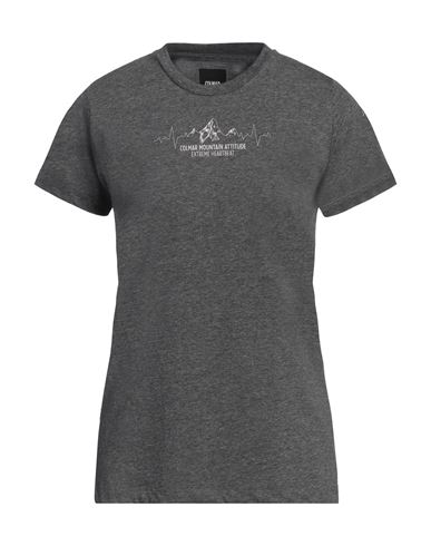Colmar Woman T-shirt Lead Size S Polyester, Cotton In Grey