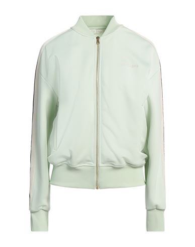 Palm Angels Woman Sweatshirt Light Green Size L Polyester, Elastane In Green