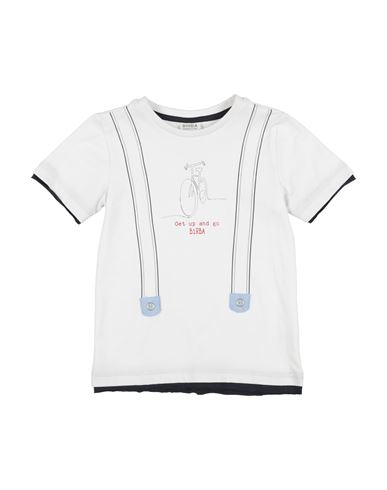 Birba Toddler Boy T-shirt White Size 7 Cotton In Neutral