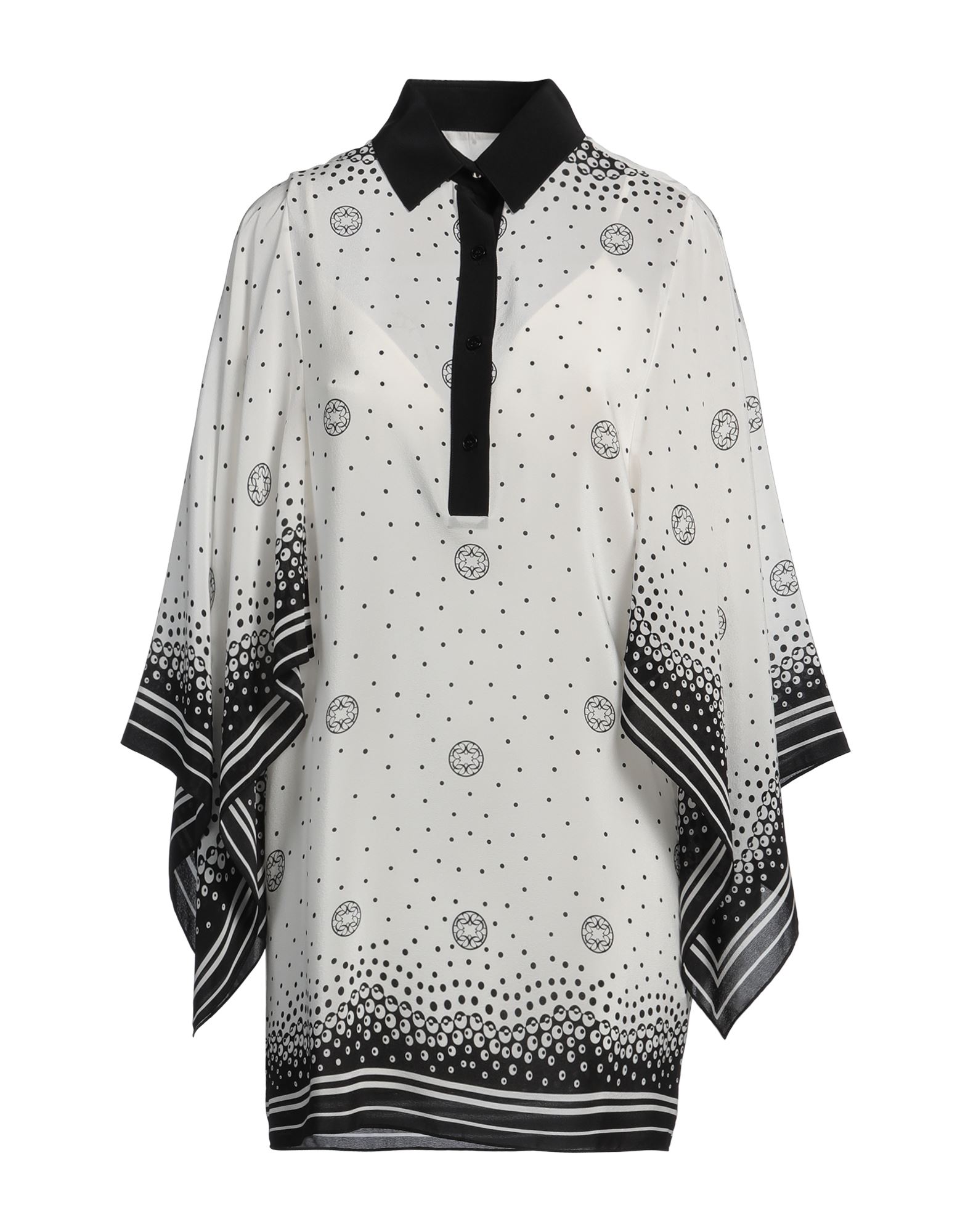 《セール開催中》ELIE SAAB レディース ミニ丈ドレス アイボリー 36 シルク 100%