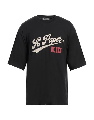 A Paper Kid Man T-shirt Black Size L Cotton