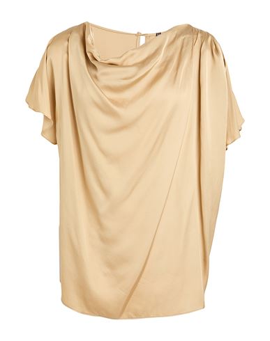 Manila Grace Woman Top Sand Size 6 Viscose