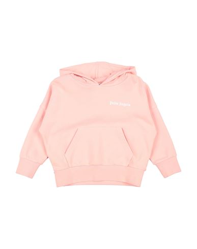 Palm Angels Woman Sweatshirt Salmon Pink Size 12 Cotton, Elastane In Salmon Pink