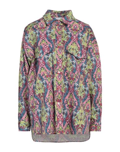 Gaelle Paris Gaëlle Paris Woman Shirt Pink Size 6 Cotton, Elastane