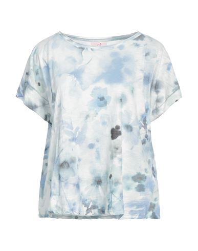 Deha Woman T-shirt Light Blue Size Xl Cotton In Blue