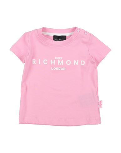 John Richmond Woman T-shirt Pink Size 6 Cotton, Lycra In Pink