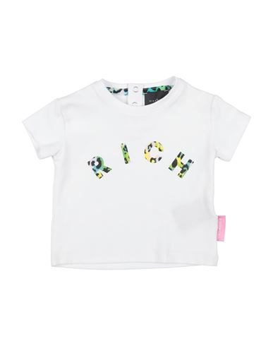 John Richmond Woman T-shirt White Size 12 Cotton, Lycra In White