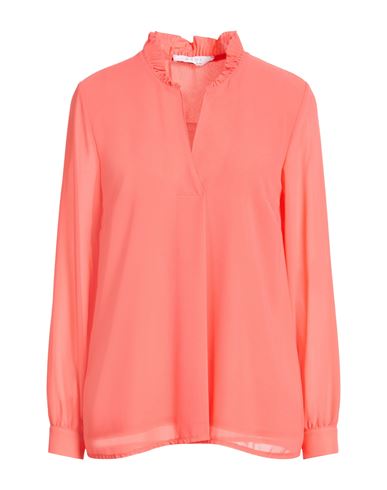 Kaos Woman Top Coral Size 10 Polyester In Red