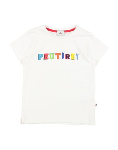 Peuterey Toddler Boy T-shirt White Size 5 Cotton, Elastane In White