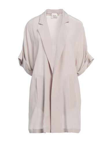 ALYSI ALYSI WOMAN JACKET LIGHT GREY SIZE 6 SILK 