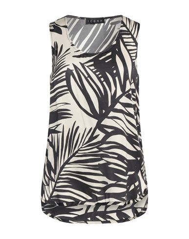 ICONA BY KAOS ICONA BY KAOS WOMAN TOP CREAM SIZE 10 VISCOSE 