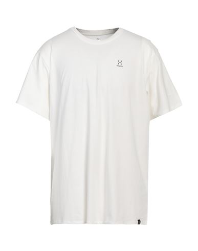 Haglöfs Man T-shirt White Size Xl Organic Cotton In White
