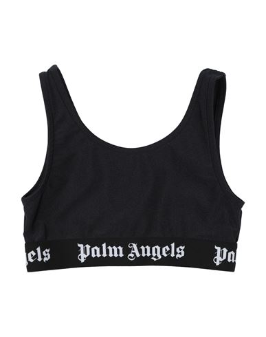 Palm Angels Logo Band Active Top In Black