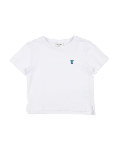 Fracomina Mini Woman T-shirt White Size 16 Cotton, Elastane In White