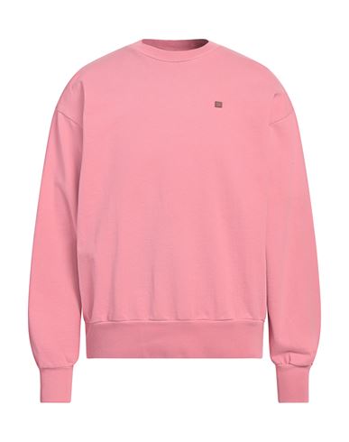 ACNE STUDIOS ACNE STUDIOS MAN SWEATSHIRT PINK SIZE L COTTON 