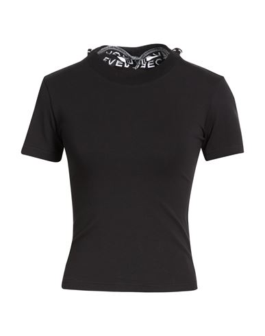 Y/project Woman T-shirt Black Size Xs Organic Cotton, Elastane