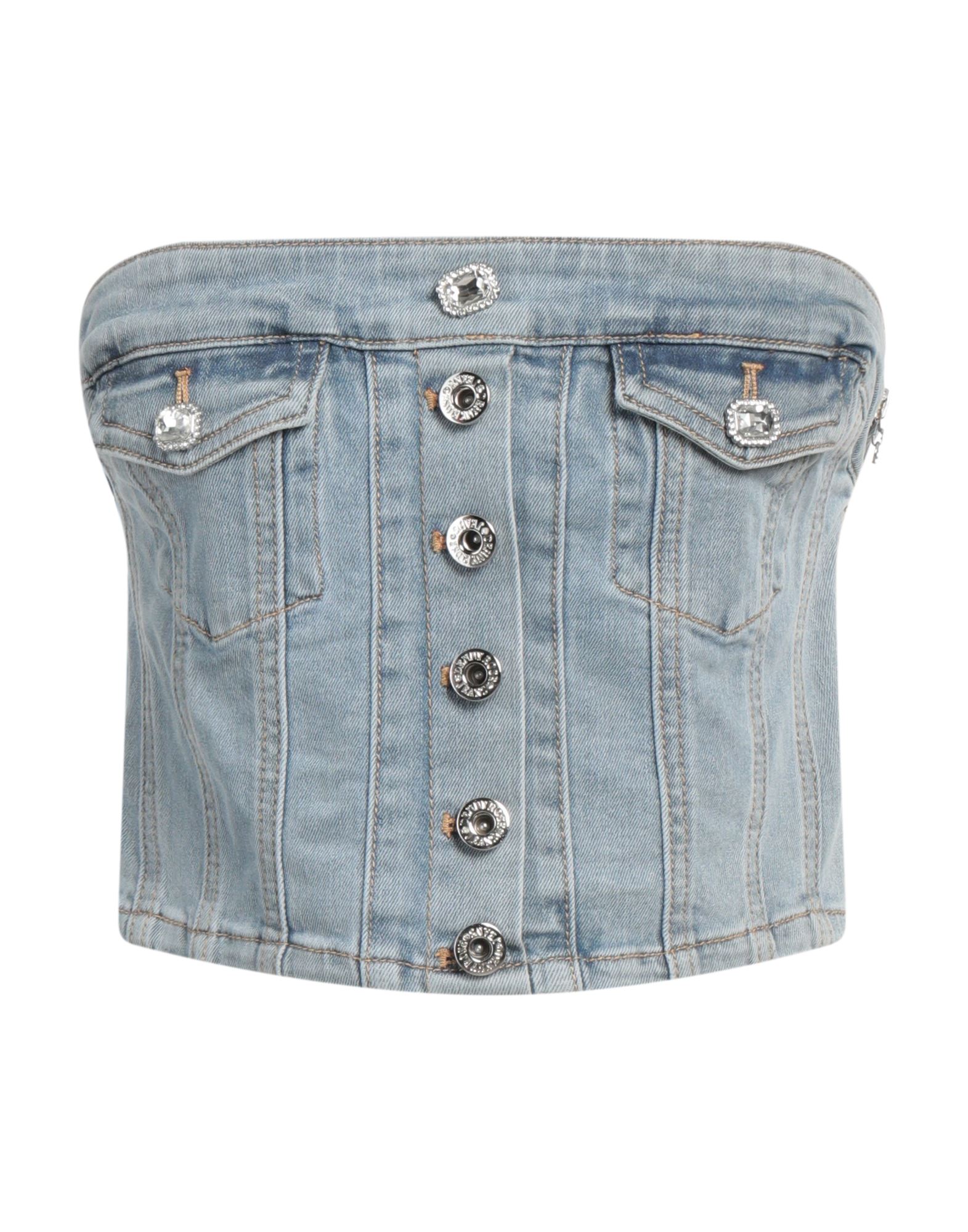 ԥ볫DENNY ROSE ǥ ȥåץ ֥롼 XL åȥ 94% / ݥꥨƥ 6%