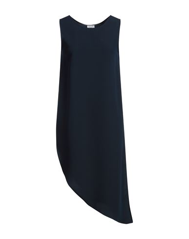 Rue Du Bac Woman Top Navy Size 8 Polyester In Navy