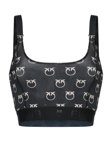 Pinko Woman Top Black Size L Polyamide, Elastane In Black