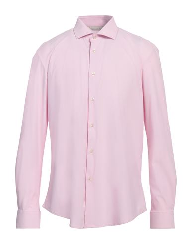 Shop Brian Dales Man Shirt Pink Size 16 ½ Nylon, Elastane