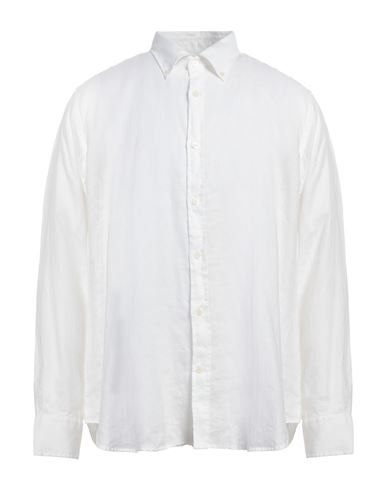 Richard Owen Richard Owe'n Man Shirt White Size 17 ½ Linen In White