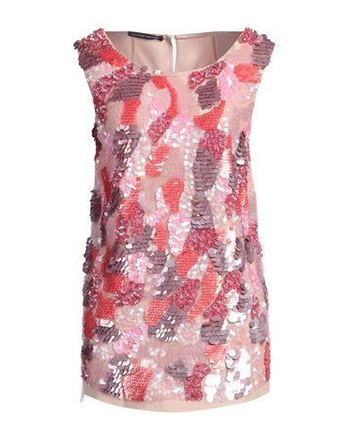 Botondi Couture Woman Top Blush Size 12 Acetate, Viscose In Pink
