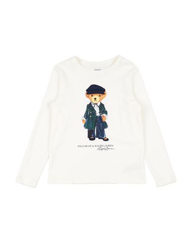 Polo Ralph Lauren T-shirt Woman T-shirt White Size 8 Cotton In White