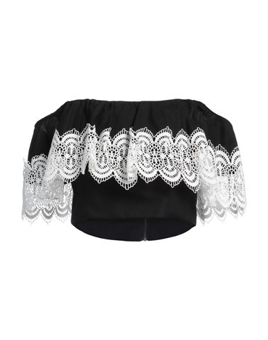 Shop Lança Perfume Woman Top Black Size M Cotton